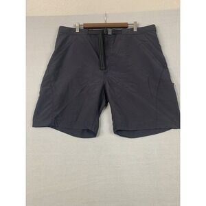 LL Bean Shorts Men's XL Extra Large Blue Adventure Short Swim Beach Hiking